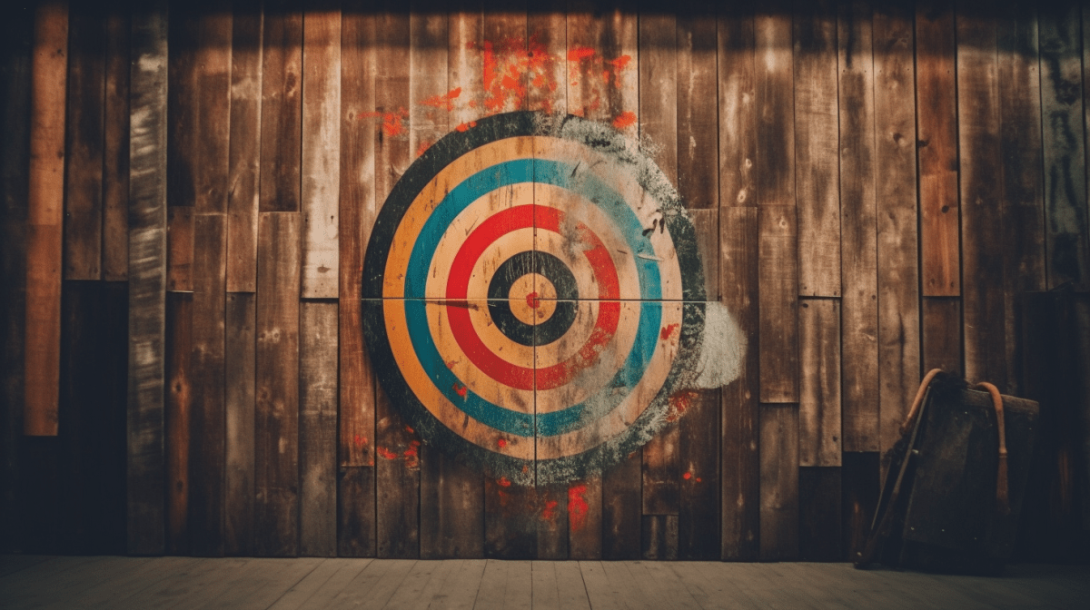 Texas sharpshooter design